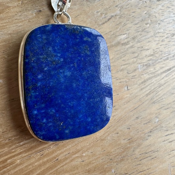 NWOT Sundance Snow on the Lake Pendant, Lapis Lazuli, Sterling Silver - Picture 3 of 7